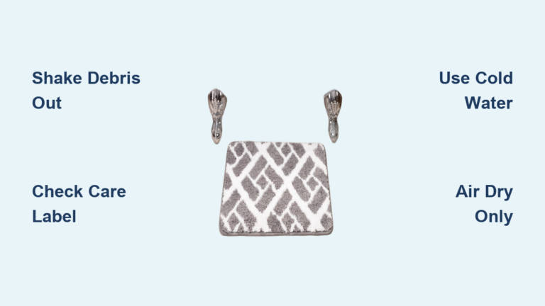 How to Wash Bath Mats in Washing Machine