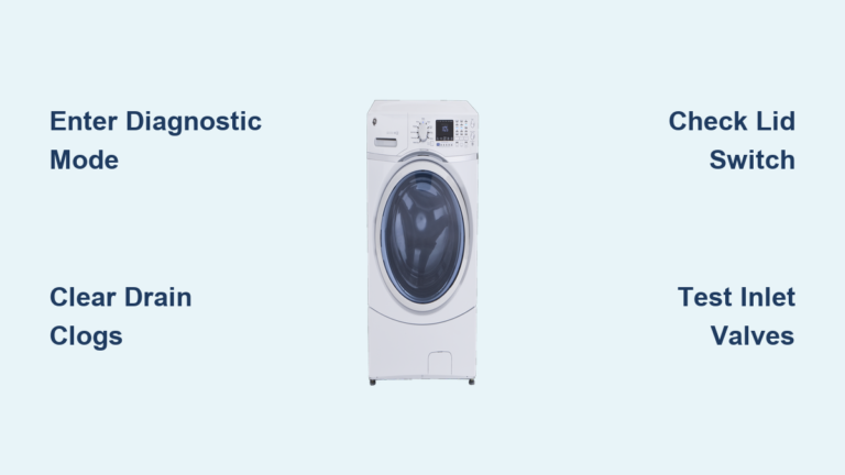 GE Washing Machine Repair Guide