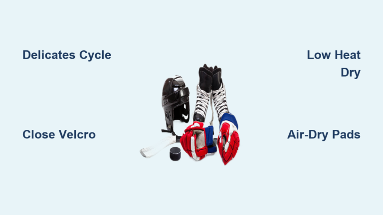 How to Wash Hockey Gear in Washing Machine