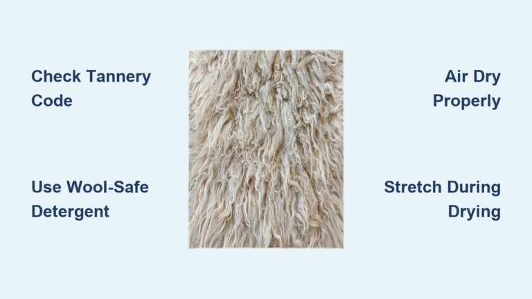 How to Wash Sheepskin in Washing Machine