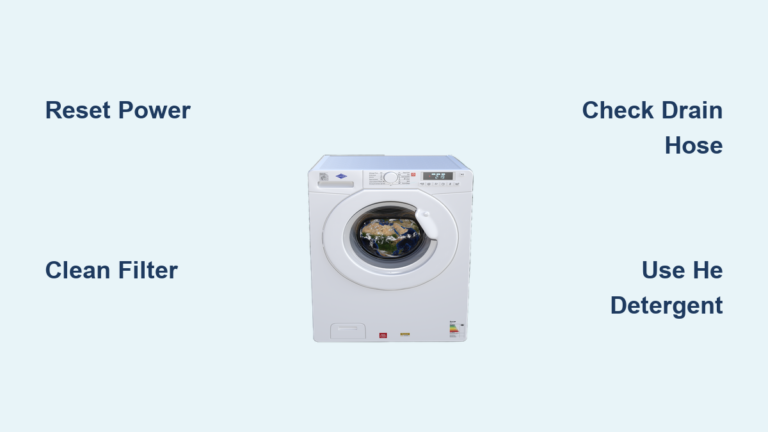 Washing Machine Error Codes Solved