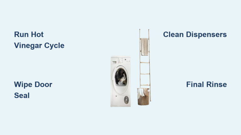 How to Clean Washing Machine with Vinegar