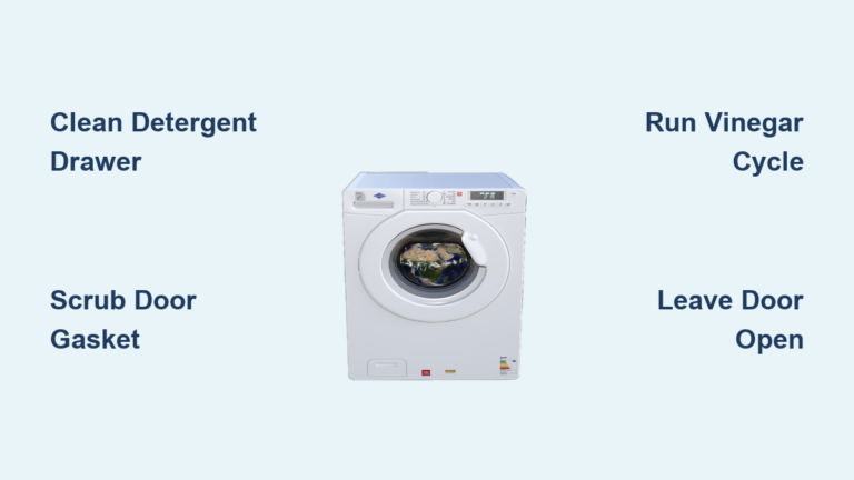 How to Clean a Stinky Washing Machine
