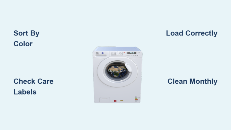 How to Use a Washing Machine: Simple Steps