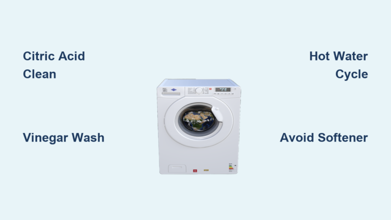 How to Remove Scrud from Washing Machine