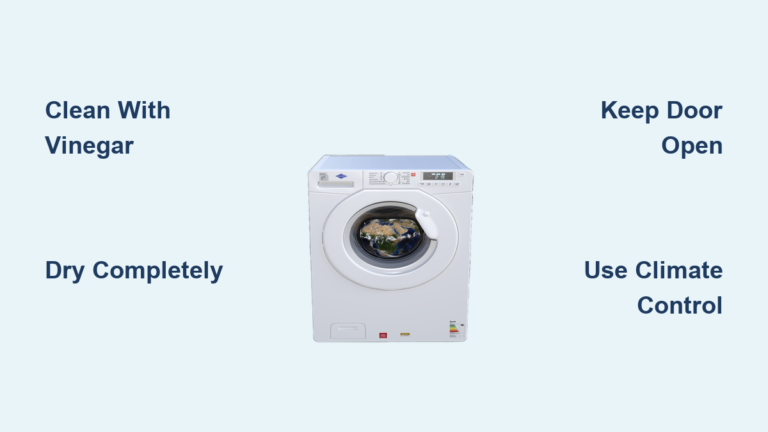 How to Store a Washing Machine Properly