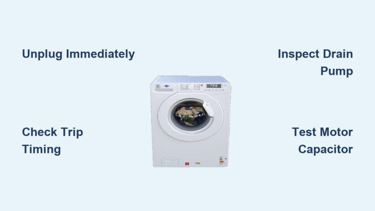 Washing Machine Tripping Breaker: Quick Fix Guide