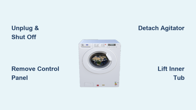 How to Dismantle a Washing Machine: Step-by-Step Guide