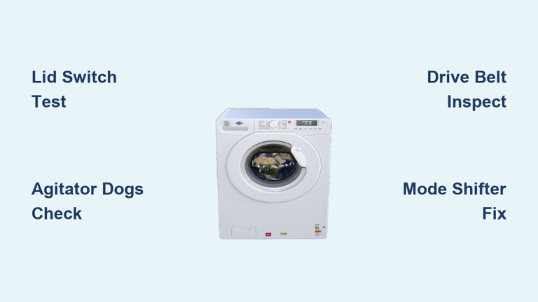 Washing Machine Won’t Agitate: Quick Fix Tips