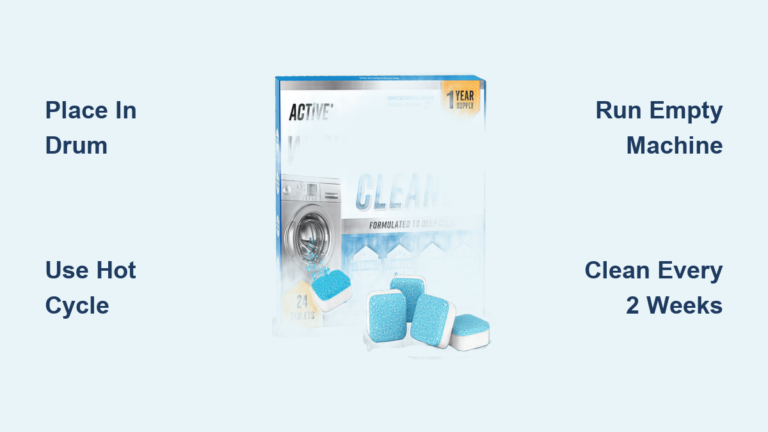 How to Use Washing Machine Cleaner Tablets