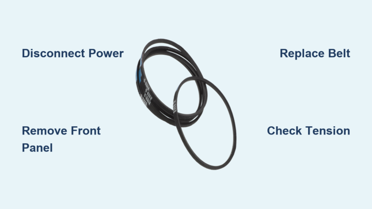 How to Change Washing Machine Drive Belt