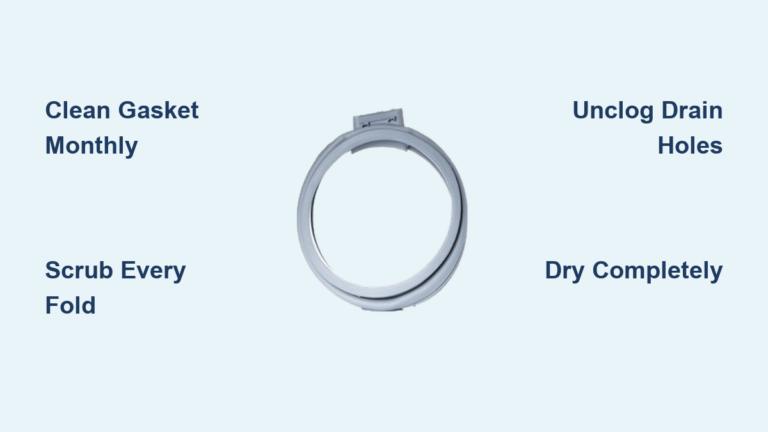 How to Clean Washing Machine Gasket: Easy Steps