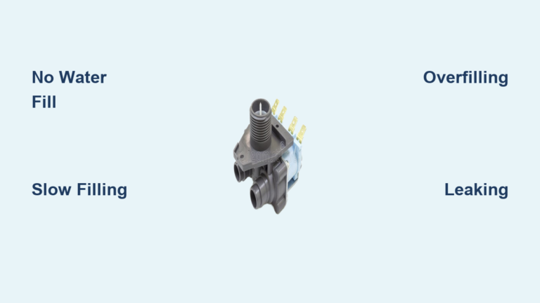 How to Fix Washing Machine Inlet Valve