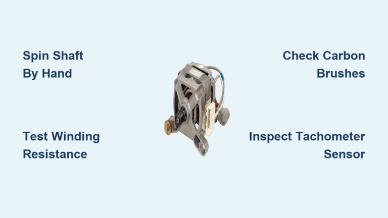 How to Check Washing Machine Motor: Quick Steps