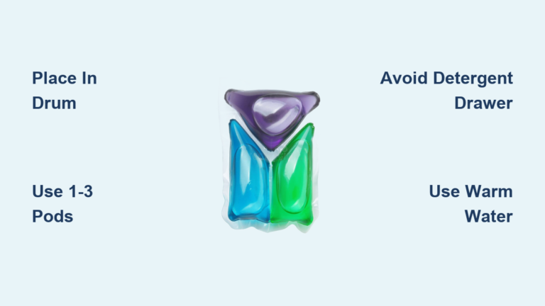 How to Use Washing Machine Pods: Quick Guide