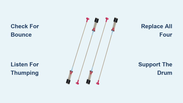 How to Fix Washing Machine Suspension Issues