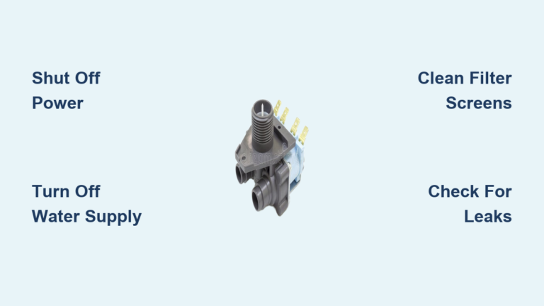 How to Clean Washing Machine Water Inlet Valve