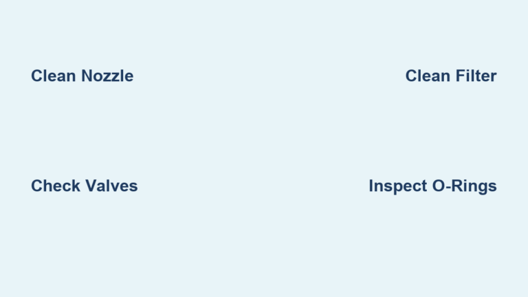Fix Pressure Washer Not Building Pressure