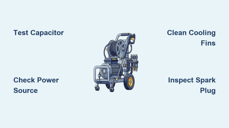 Pressure Washer Motor Repair Guide