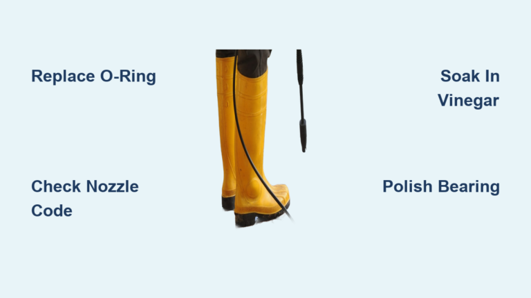Pressure Washer Nozzle Repair: Quick Steps