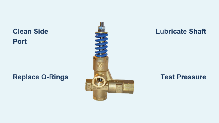 How to Fix Pressure Washer Unloader Valve